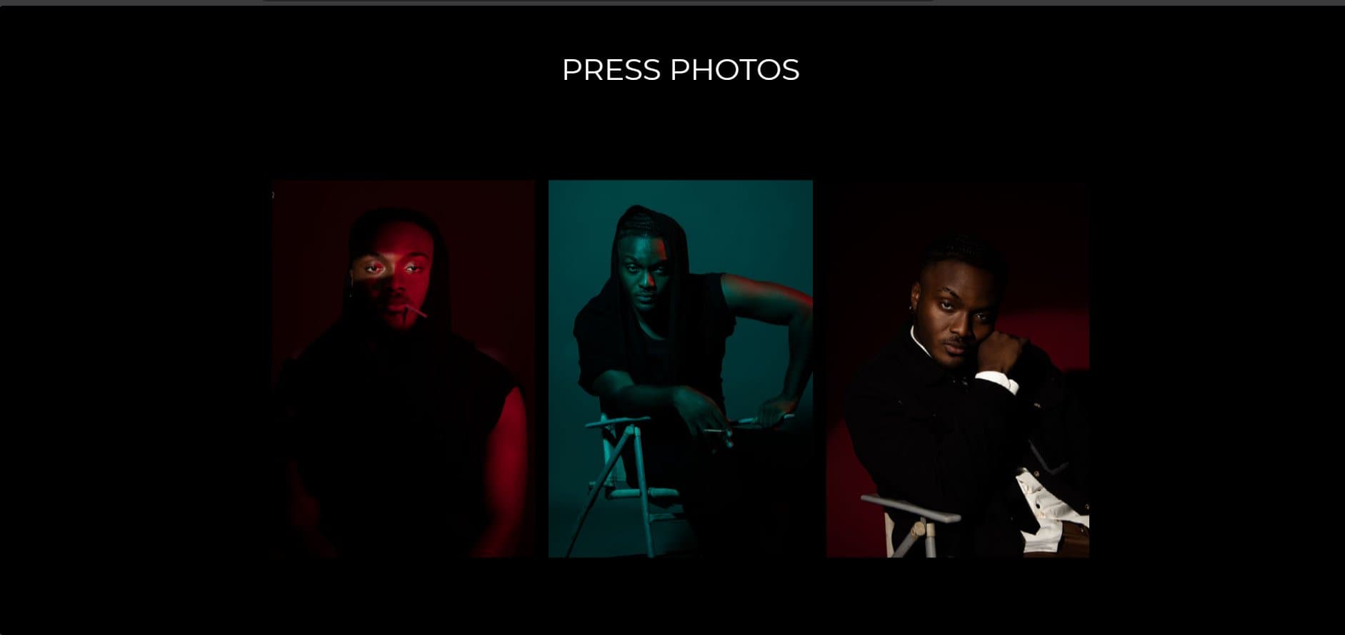 Press Photos Section